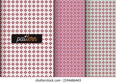 Modern geometric textile seamless pattern design or background illustration