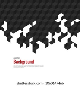 Modern geometric texture abstract background for the cover design, book design, poster, banner and square frame. Decoration for business presentation and advertising. Vector Illustration.