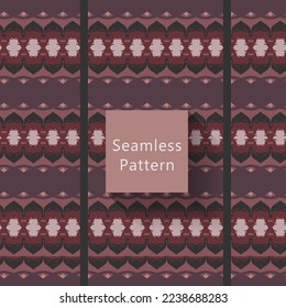 Modern geometric and textures illustration pattern. Creative collage with shapes. Seamless pattern. Fashionable template for design.
