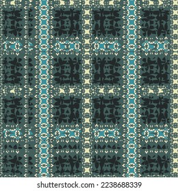 Modern geometric and textures illustration pattern. Creative collage with shapes. Seamless pattern. Fashionable template for design.