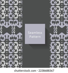 Modernes geometrisches und texturiertes Illustrationsmuster. Kreative Collage mit Formen. Nahtloses Muster. Modische Vorlage für Design.