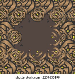 Modern geometric and textures illustration pattern. Creative collage with shapes. Seamless pattern. Fashionable template for design.