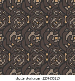 Patrón geométrico y de ilustración de texturas moderno. Collage creativo con formas. Patrón sin foco. Plantilla de diseño de moda.