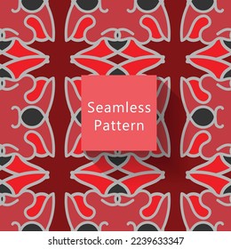 Modern geometric and textures illustration pattern. Creative collage with shapes. Seamless pattern. Fashionable template for design.