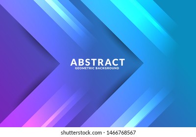 Modern geometric trendy gradient color background. Modern concept design with bright color