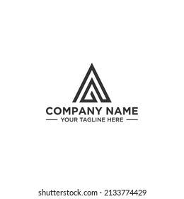 AG, diseño inicial del logotipo de GA