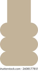 Modern Geometric Vases Design Element