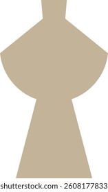 Modern Geometric Vases Design Element