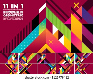 Modern geometric vector abstract background. Suitable for your design element and web background