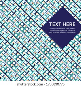 Modern and Geometric Vector Illustration