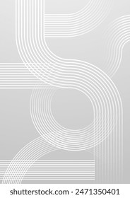 Modern geometric vector illustration design, abstract background.