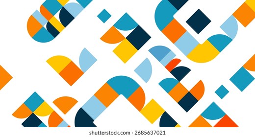 Modern geometric vector illustration design, abstract background.