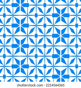 Modern Geometric Vector Italian Tile Monochrome Ice Shape Elegant Repeat Seamless Pattern Suitable for Print Wrapping paper background Skirt, lace, texture fabric
