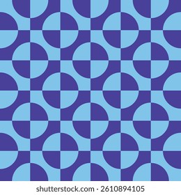 Modern Geometric Vector Seamless Pattern Digital Paper – Abstract Minimalist Background Design, Repeating Lines and Shapes, Contemporary Printable Texture for Scrapbooking, Web Design, Fabric, Package