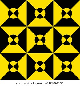 Modern Geometric Vector Seamless Pattern Digital Paper – Abstract Minimalist Background Design, Repeating Lines and Shapes, Contemporary Printable Texture for Scrapbooking, Web Design, Fabric, Package