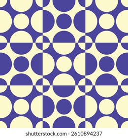 Modern Geometric Vector Seamless Pattern Digital Paper – Abstract Minimalist Background Design, Repeating Lines and Shapes, Contemporary Printable Texture for Scrapbooking, Web Design, Fabric, Package