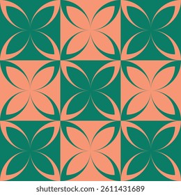 Modern Geometric Vector Seamless Pattern Digital Paper – Abstract Minimalist Background Design, Repeating Lines and Shapes, Contemporary Printable Texture for Scrapbooking, Web Design, Fabric, Package