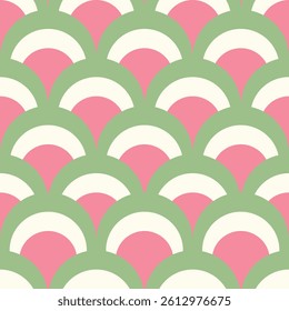 Modern Geometric Vector Seamless Pattern Digital Paper – Abstract Minimalist Background Design, Repeating Lines and Shapes, Contemporary Printable Texture for Scrapbooking, Web Design, Fabric, Package