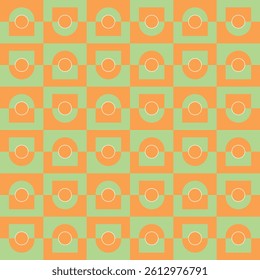 Modern Geometric Vector Seamless Pattern Digital Paper – Abstract Minimalist Background Design, Repeating Lines and Shapes, Contemporary Printable Texture for Scrapbooking, Web Design, Fabric, Package