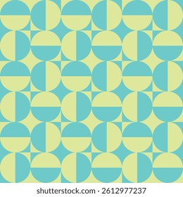 Modern Geometric Vector Seamless Pattern Digital Paper – Abstract Minimalist Background Design, Repeating Lines and Shapes, Contemporary Printable Texture for Scrapbooking, Web Design, Fabric, Package