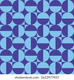 Modern Geometric Vector Seamless Pattern Digital Paper – Abstract Minimalist Background Design, Repeating Lines and Shapes, Contemporary Printable Texture for Scrapbooking, Web Design, Fabric, Package