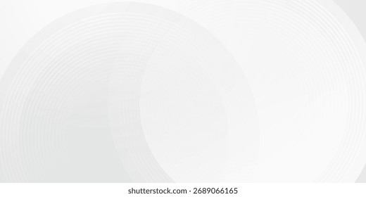 Moderna geométrica branco abstrato fundo sobrepor camada no espaço brilhante com linhas arte de design. Eps10