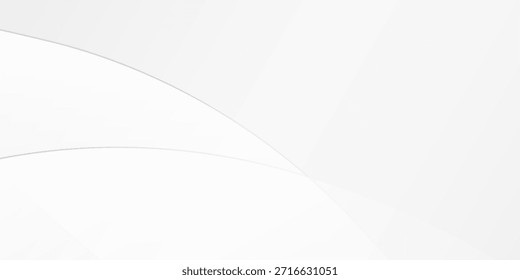 Moderna geométrica branco e cinza linha de curva gradiente textura fundo. com espaço para conceito abstrato