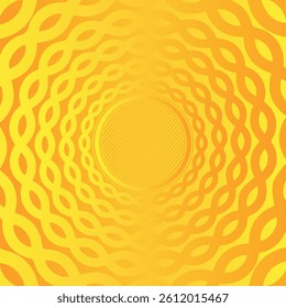 Modern geometric yellow circle abstract background. Modern Yellow color abstract background