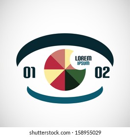 Modern geometrical abstract background