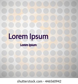 Modern geometrical abstract background