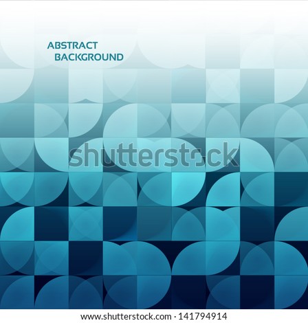 Modern geometrical abstract background