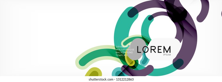 Modern geometrical abstract background design