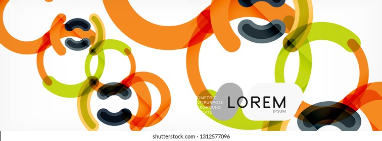Diseño de fondo abstracto geométrico moderno