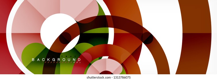 Modern geometrical abstract background design