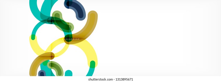 Modern geometrical abstract background design