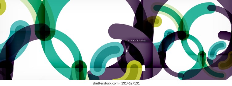 Modern geometrical abstract background design