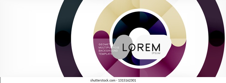 Diseño de fondo abstracto geométrico moderno