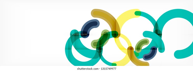 Modern geometrical abstract background design