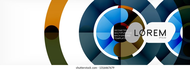 Modernes, geometrisch abstraktes Hintergrunddesign