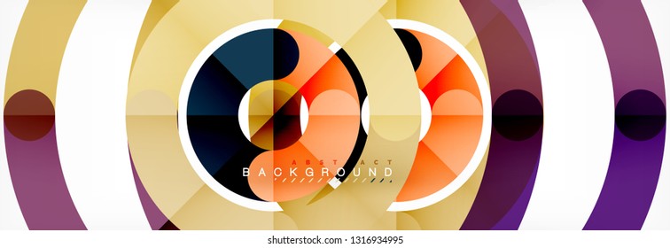 Modernes, geometrisch abstraktes Hintergrunddesign