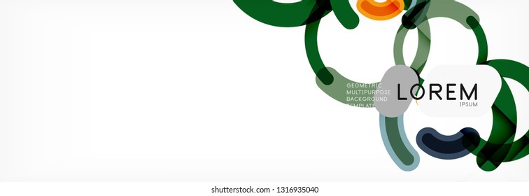 Modern geometrical abstract background design