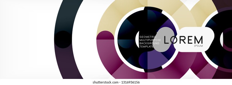 Diseño de fondo abstracto geométrico moderno