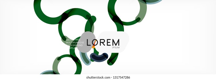 Modern geometrical abstract background design