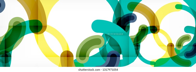 Modern geometrical abstract background design
