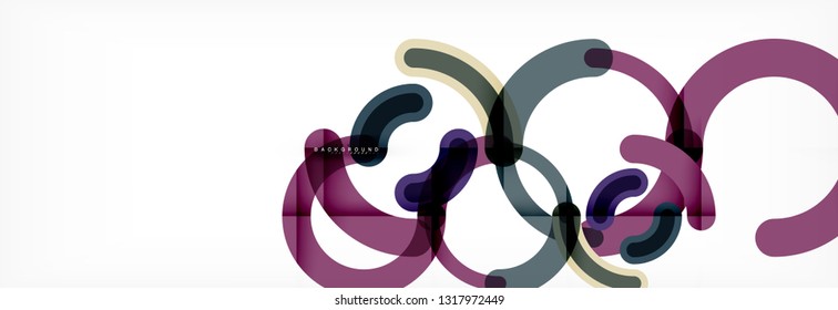 Modern geometrical abstract background design