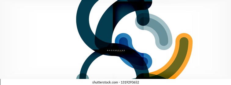 Modern geometrical abstract background design