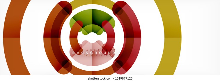 Modern geometrical abstract background design