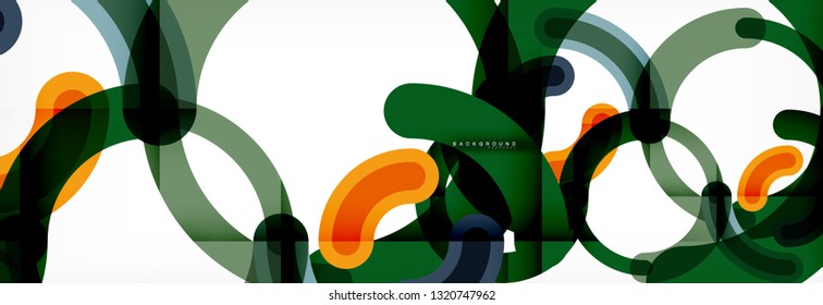 Modern geometrical abstract background design