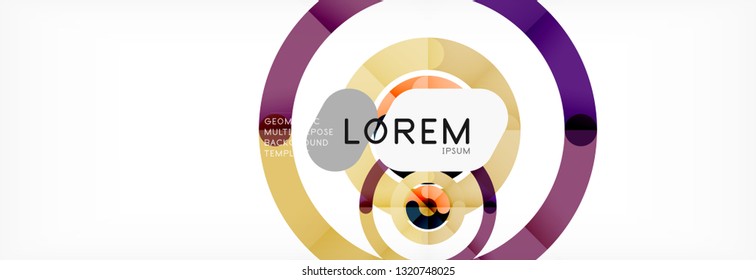 Modern geometrical abstract background design