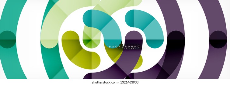 Modern geometrical abstract background design